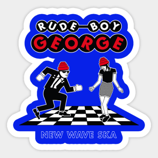 Rude Boy George - Devolution Rudies Sticker